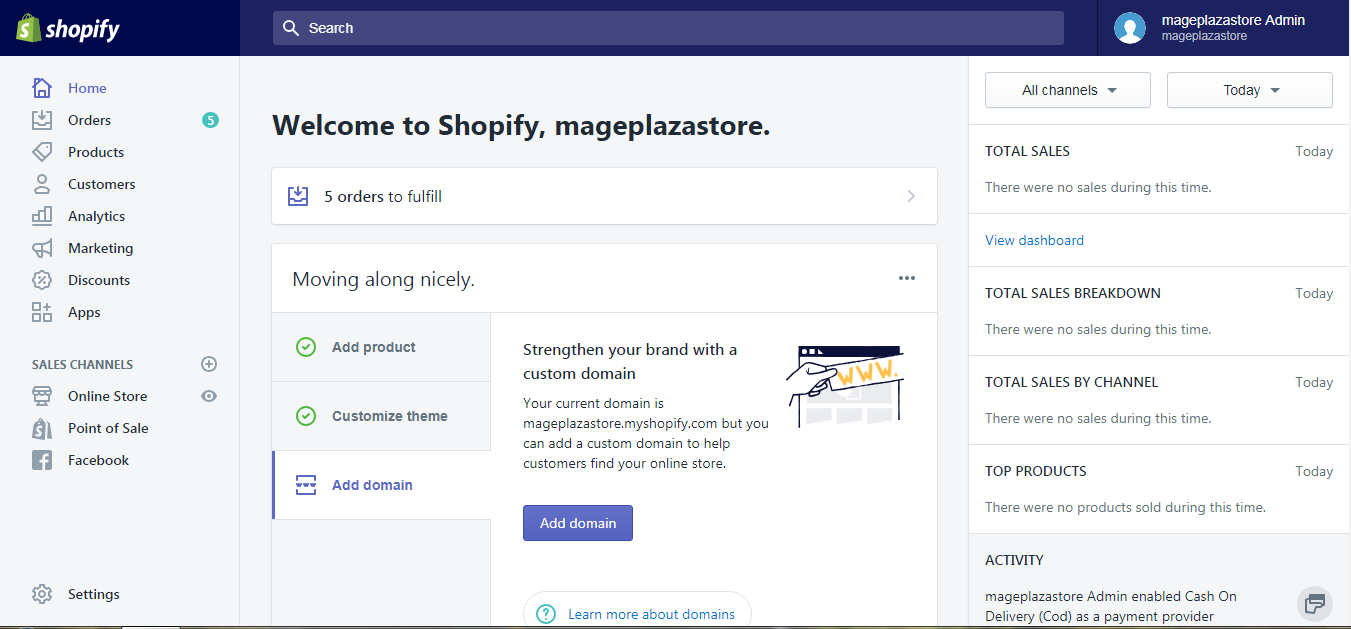 how sort your orders list shopify