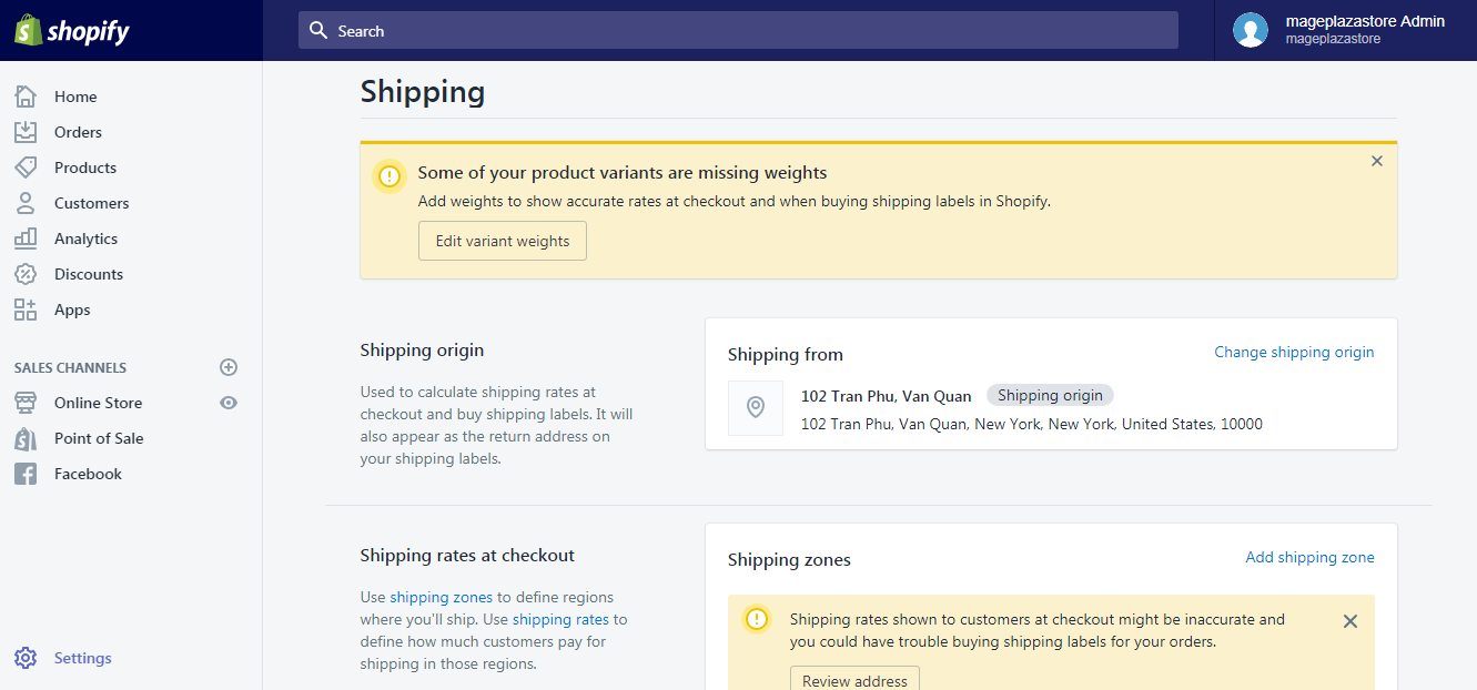 5 Steps to Add a Shipping Origin Address on Shopify