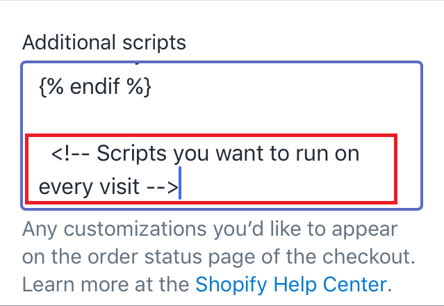 How to run scripts only on the first visit