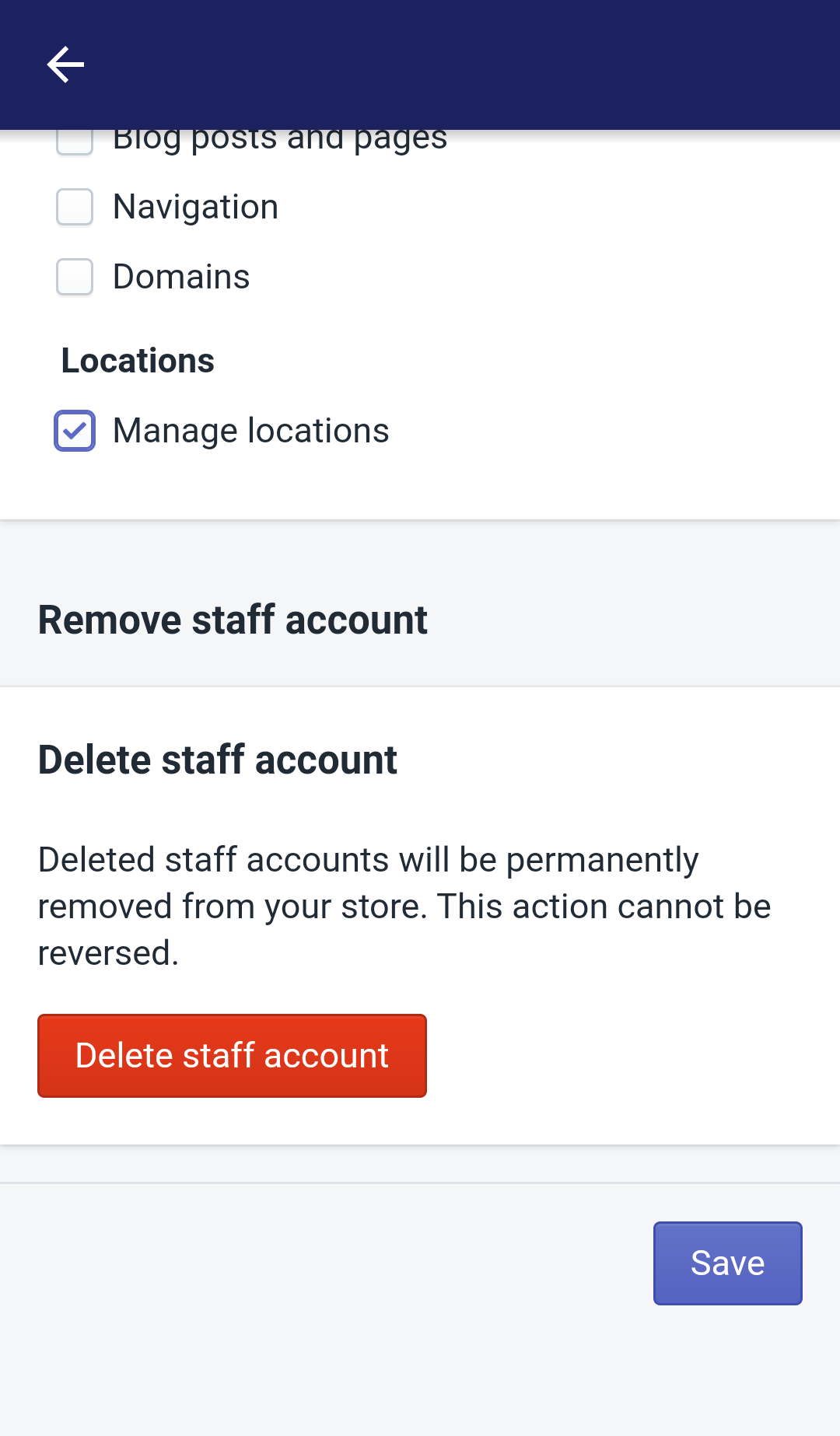 Account Permissions Android 5