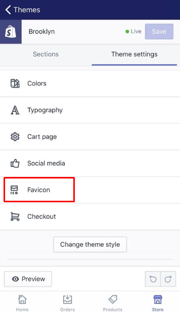 how to add a favicon to your online store