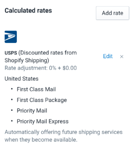 To show calculated shipping rates at checkout on Android 4