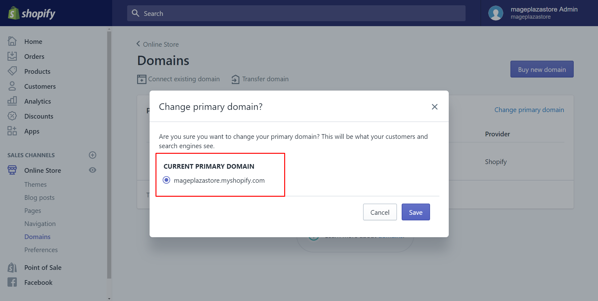 How To Set Your Primary Domain On Shopify In 4 Easy Steps Avada Commerce