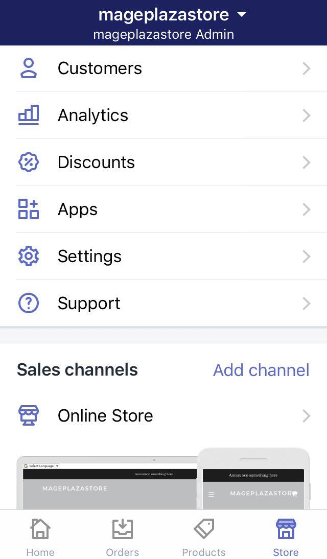 How to add a Carrier Calculated Shipping rate on Shopify on iPhone 1
