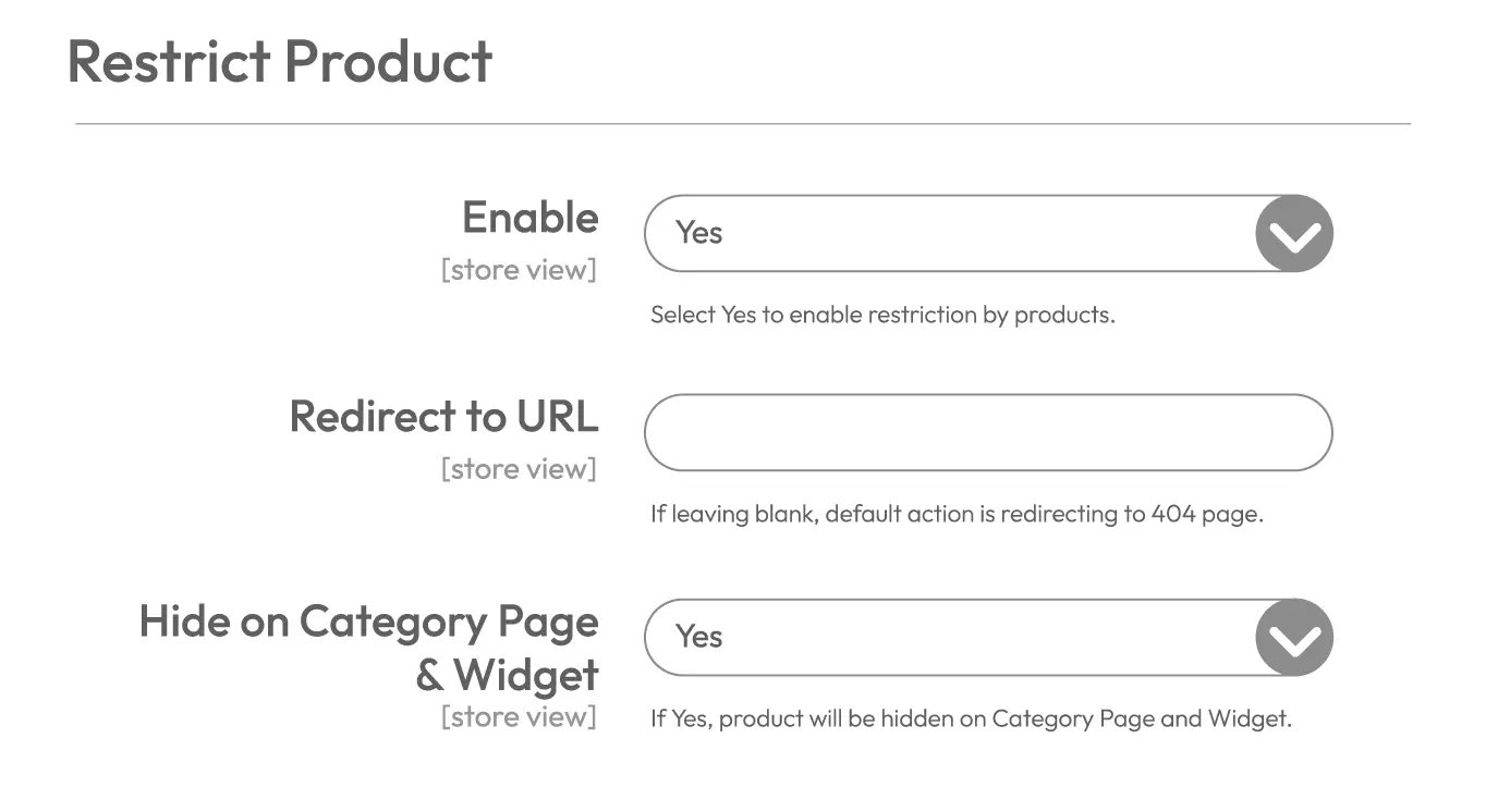 Restrict the visibility of categories by groups