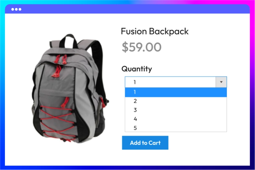 Option Quantity & Option Weight