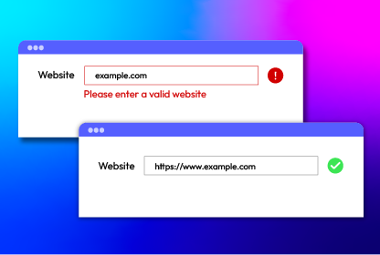 Set input validation