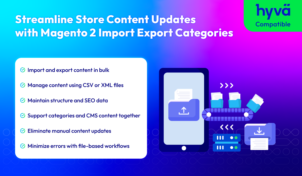 Streamline Store Content Updates with Magento 2 Import Export Categories