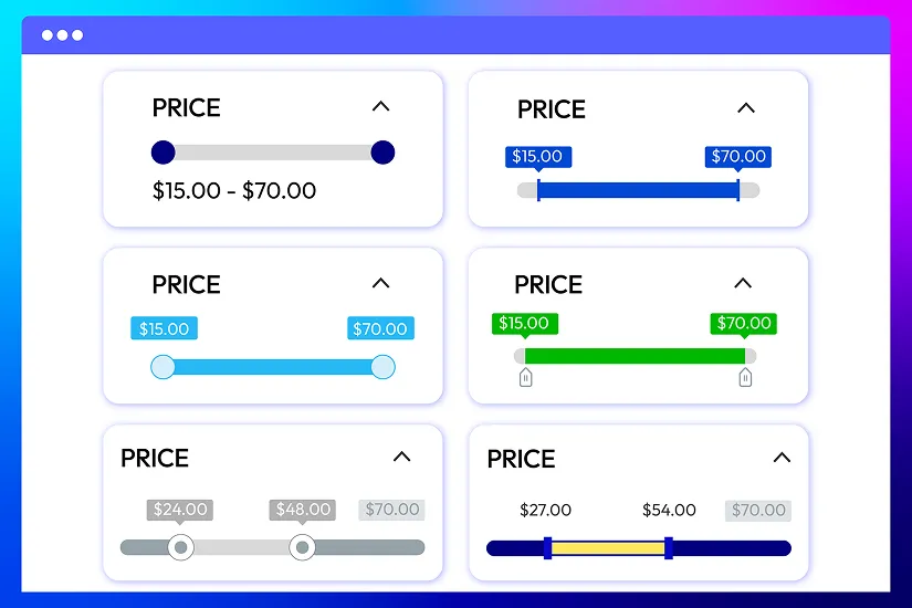 Support smart price slider