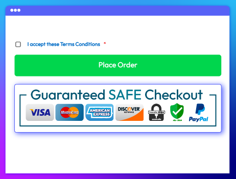 Use security badges to increase trust
