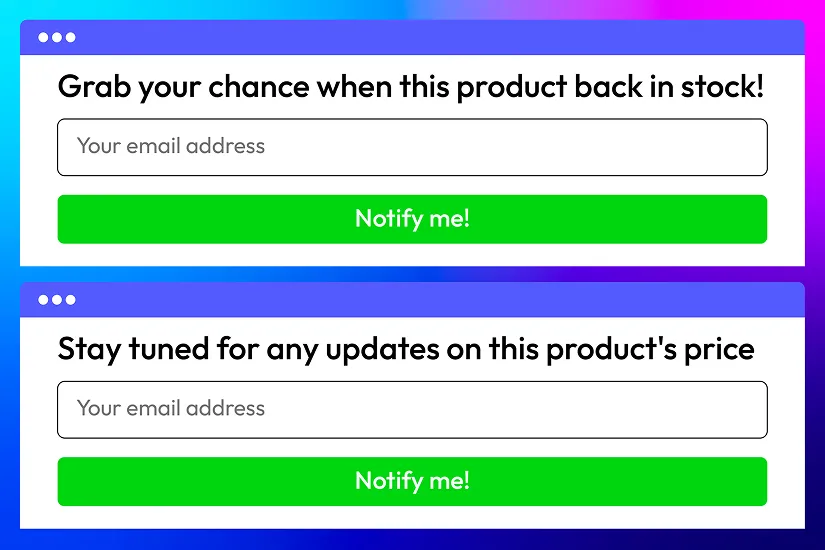 Pop-up customization