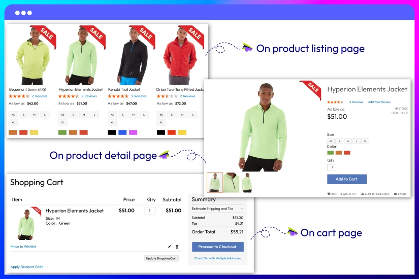 Add eye-catching labels across multiple pages