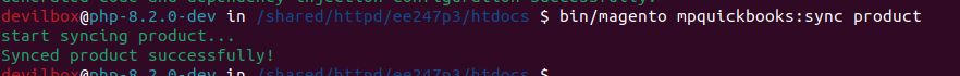 Sync data with CLI command