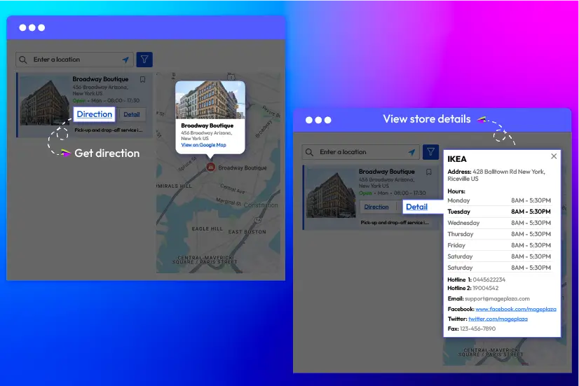 View store details & get directions
