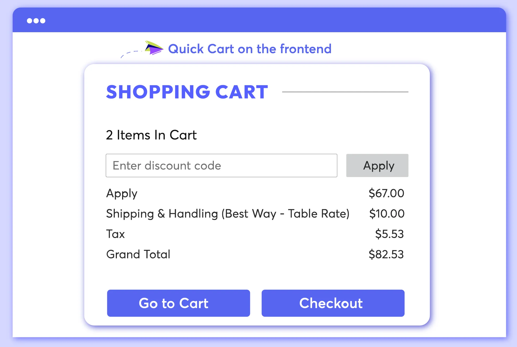One Step Checkout