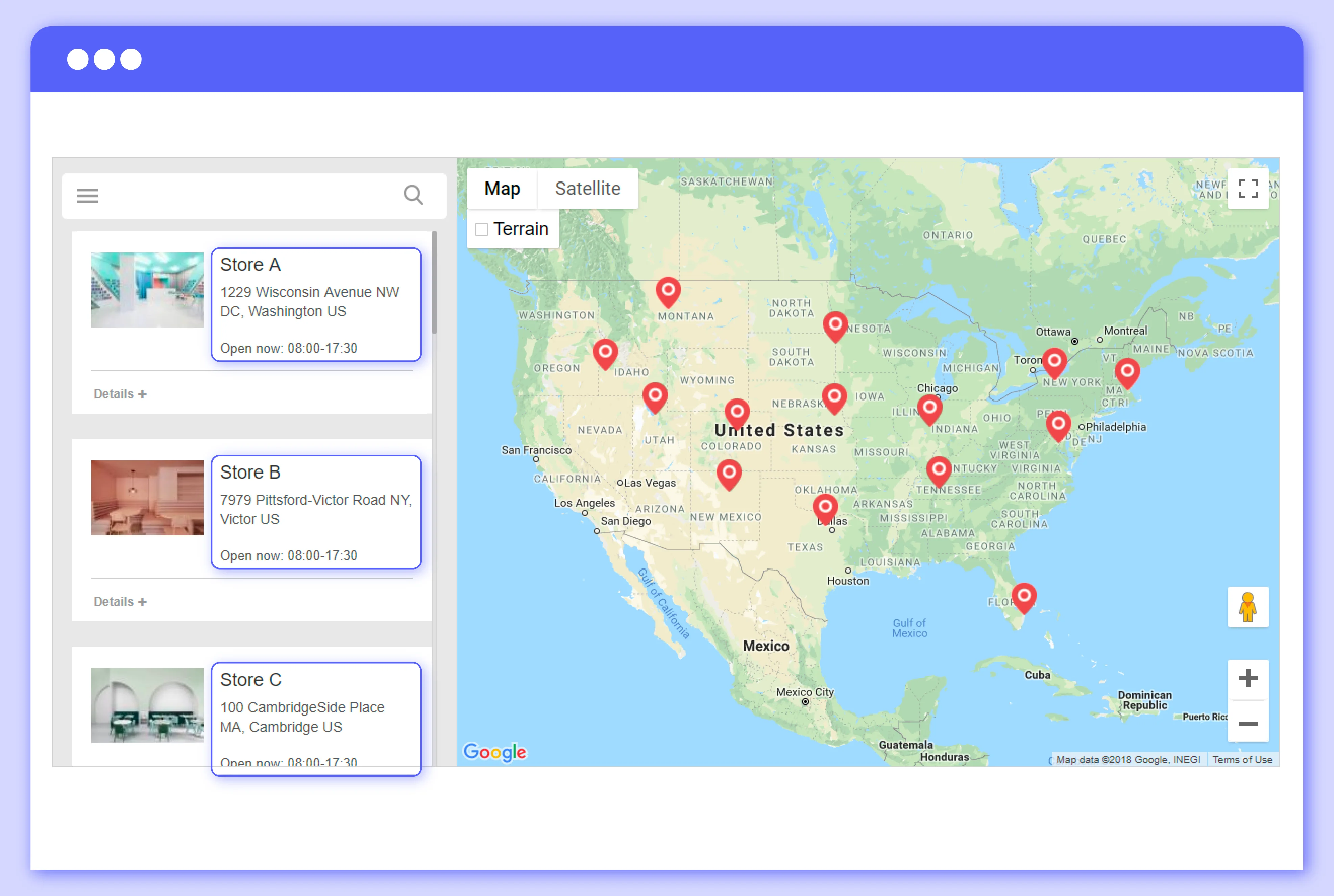 Magento 2 Store Locator extension - Google Maps