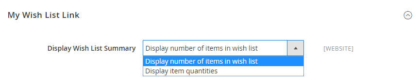 How to Configure the Wish List My Wish List Link
