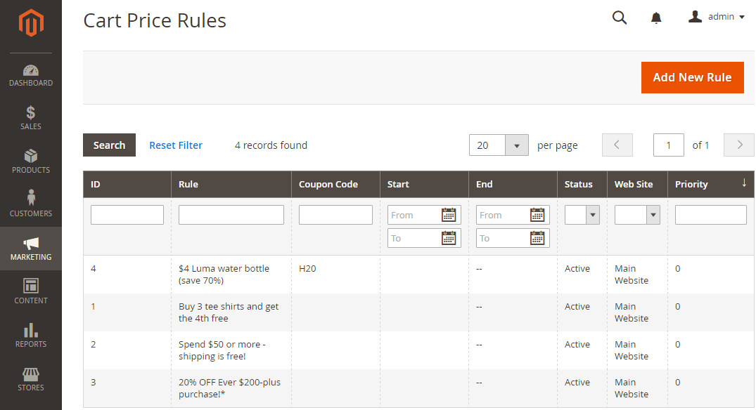 How to Create a Cart Price Rule Cart Price Rules