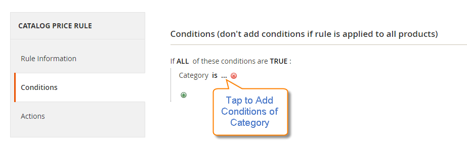 How to Create a Catalog Price Rule Conditions
