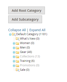 How to Create a New Root Category Category Tree