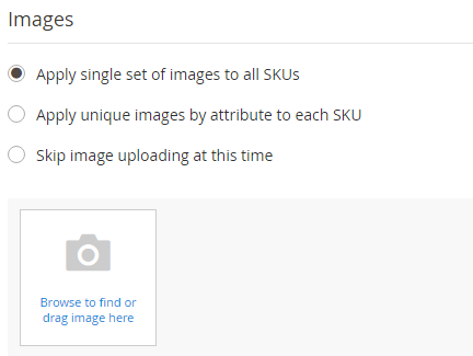 How to create Configurable Product Use Same Image for all SKUs