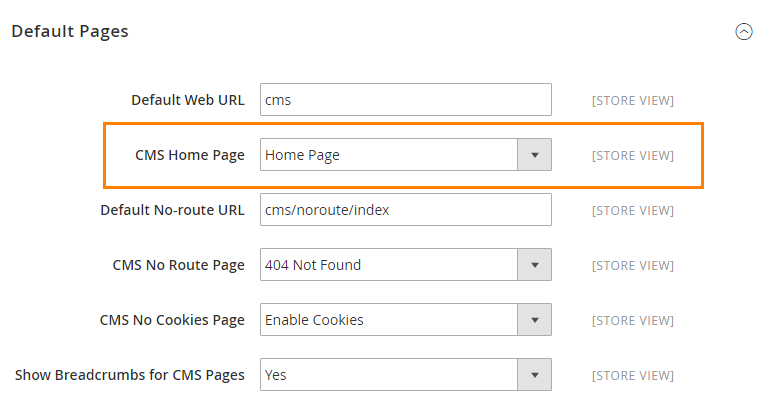 How to Add a New CMS Page Assign a Home Page