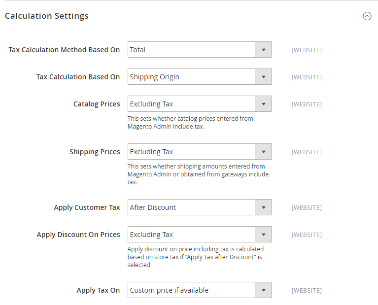 How to Configure Canadian Tax Tax Calculating Settings