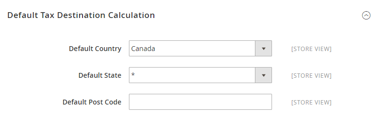 How to Configure Canadian Tax Default Tax Destination Calculation