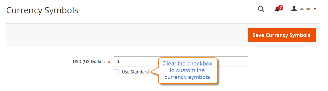 How to Configure Currency Currency Symbols