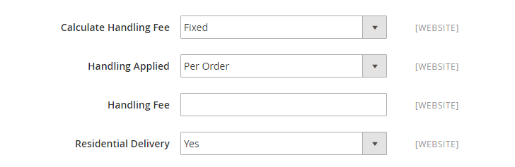 How to Configure FedEx Carrier FedEx Handling Fee Settings