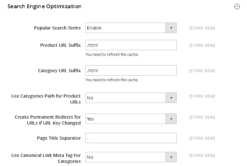 How to Configure Report Search Terms Magento 2 Seacrch Engine Optimization