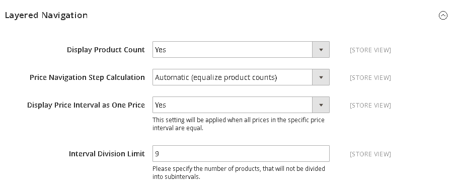 How to Configure Price Filter - Price Navigation Equalize Product Counts
