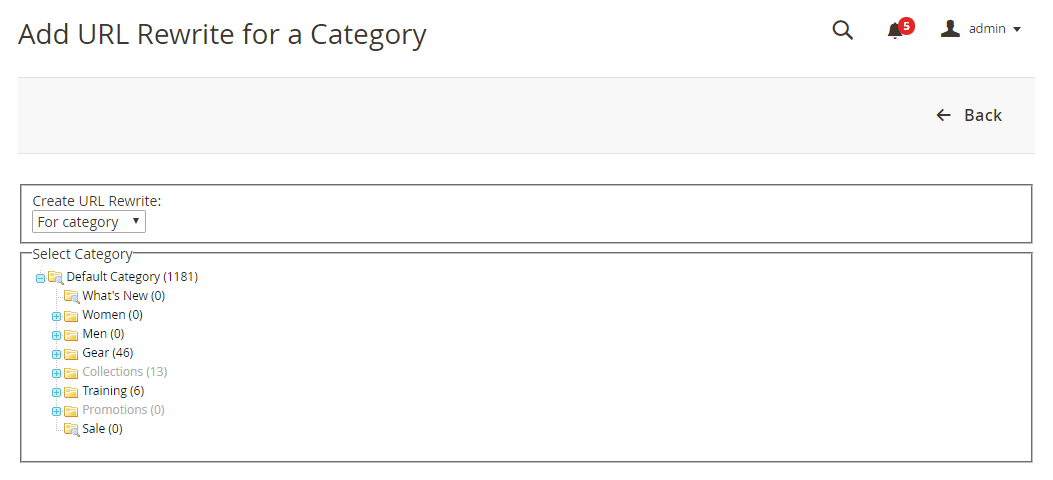 How to Create Category Rewrites URL Rewrite for Categories