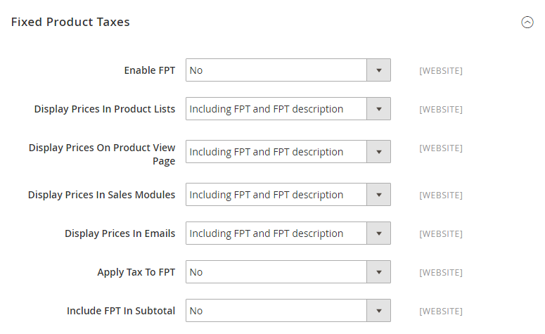How to Setup Fixed Product Tax Magento 2 Fixed Product Tax FPT