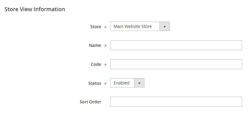 How to Setup Multiple Stores Magento 2 View Information