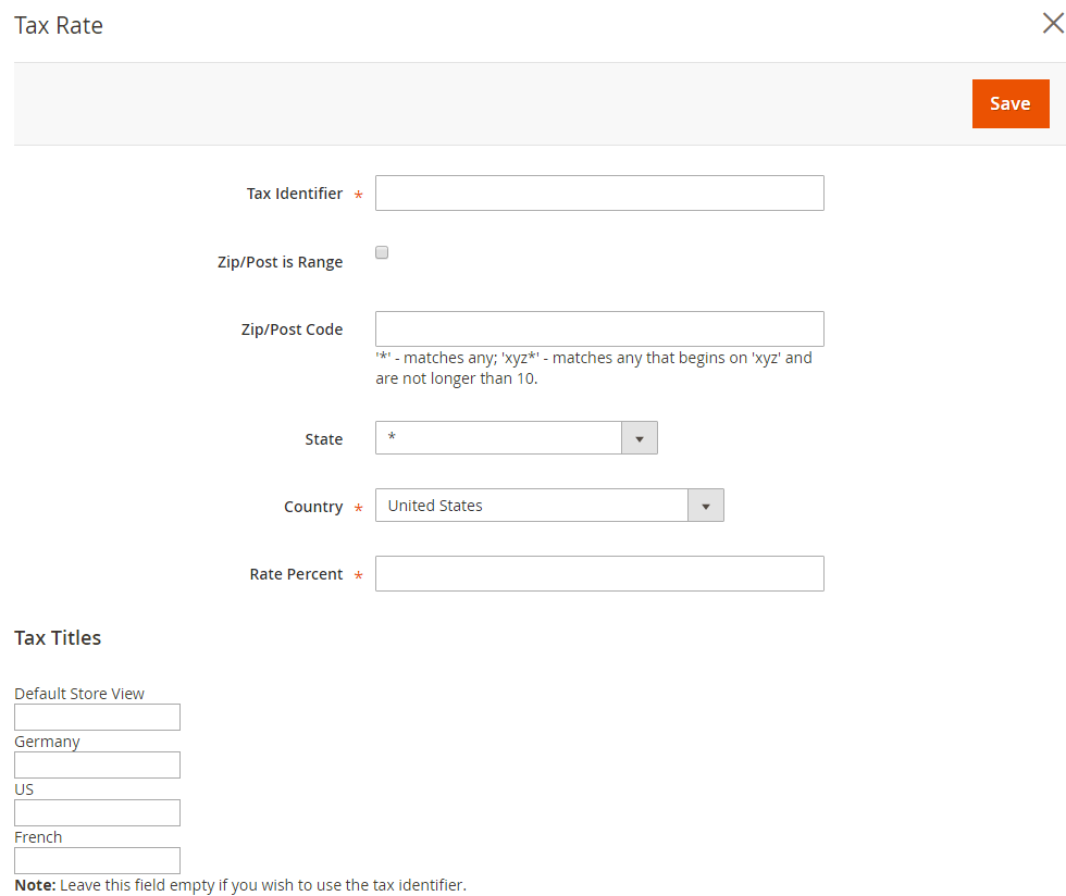 How to Setup Tax Rules Magento 2 Tax Rate Information
