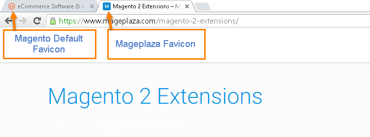 How to Change Favicon Mageplaza Favicon 