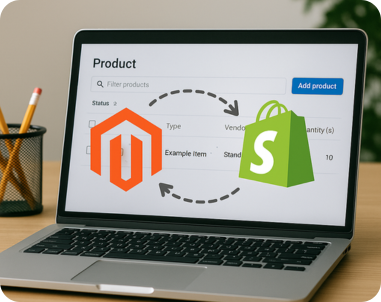 Magento 2 Shopify connectors