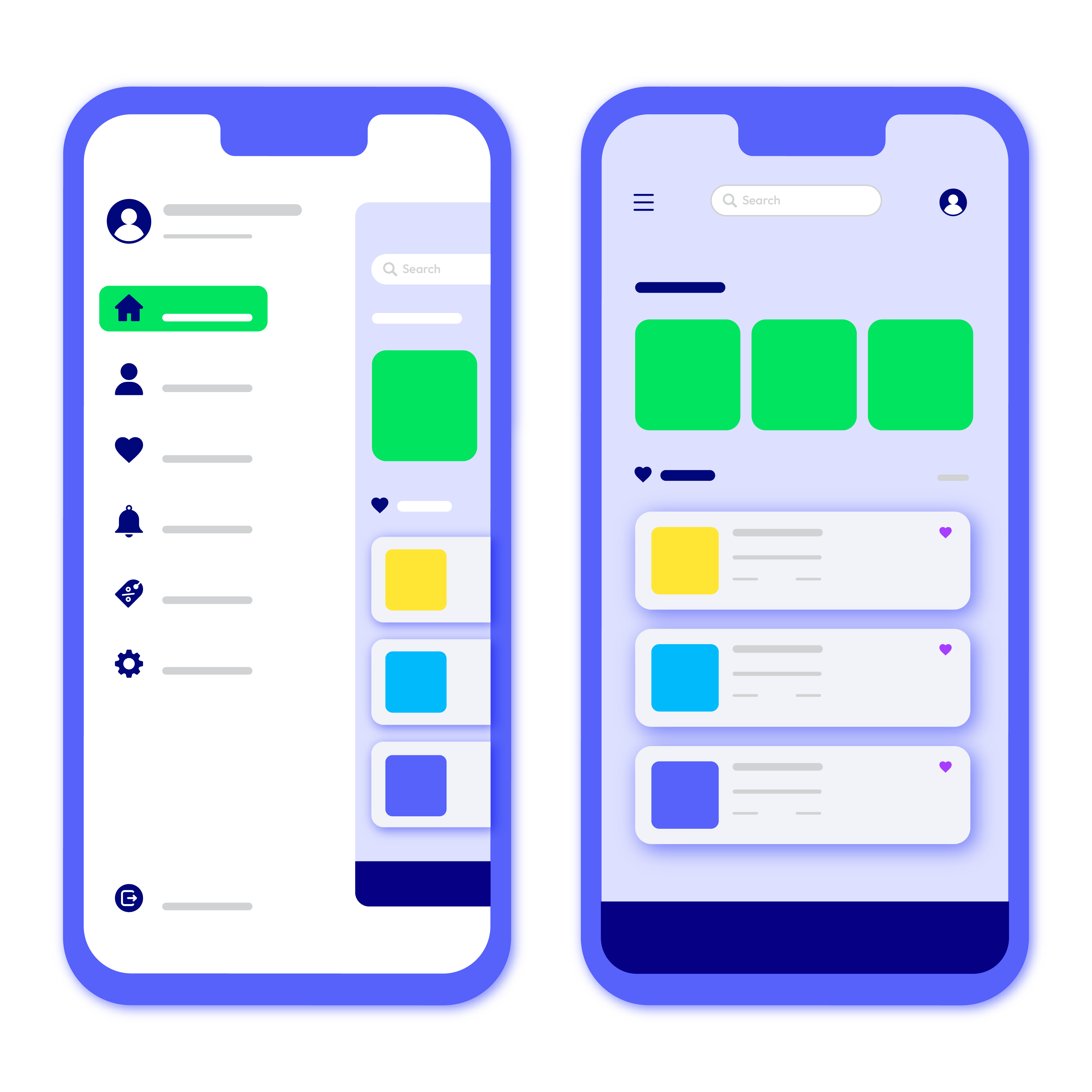 Optimize mobile menu design
